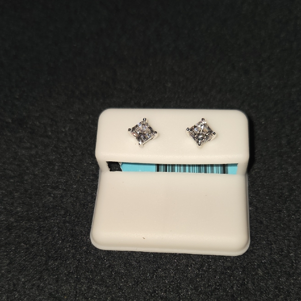Elegant Silver Stud Earrings